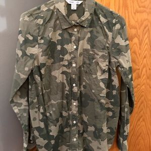 Old Navy camouflage shirt